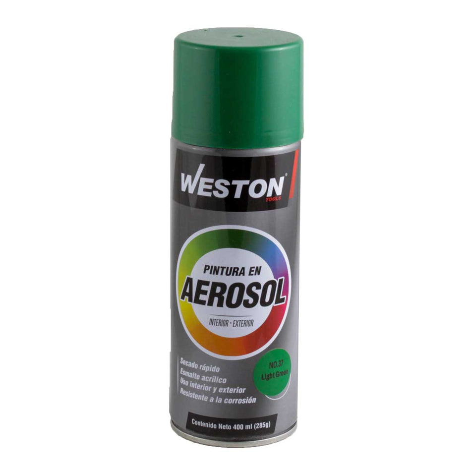 PINTURA EN AEROSOL VERDE HOJA 400ML