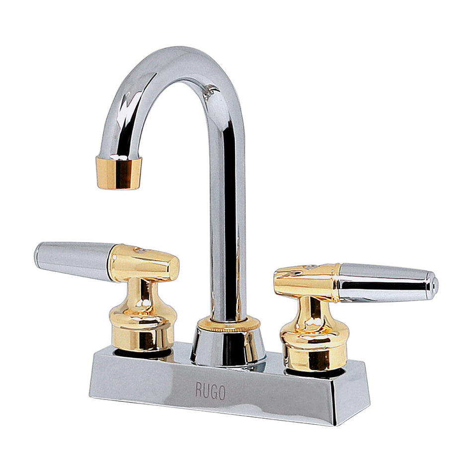 MEZCLADORA PARA BAR 2 TONOS LAT.Y CROMO