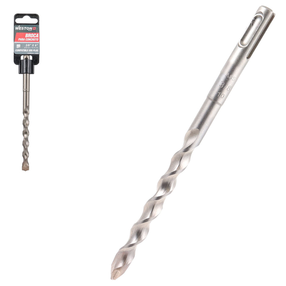 BROCA WP ZANCO SDS PLUS 3/8" X 6", WESTO