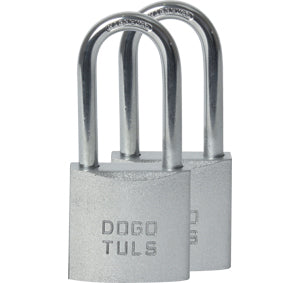 CANDADO JGO 2PZ HIERRO 38MM GANCHO LARGO DOGOTULS SH9042