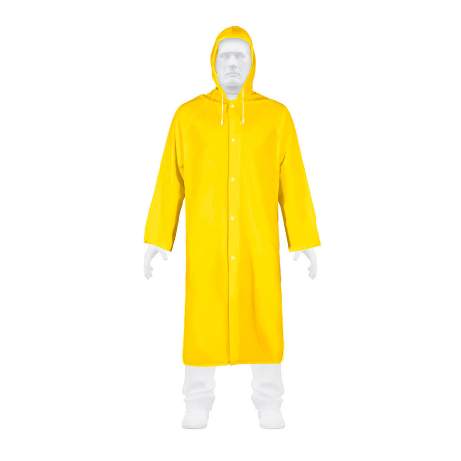 Gabardina impermeable ligera de PVC, tal