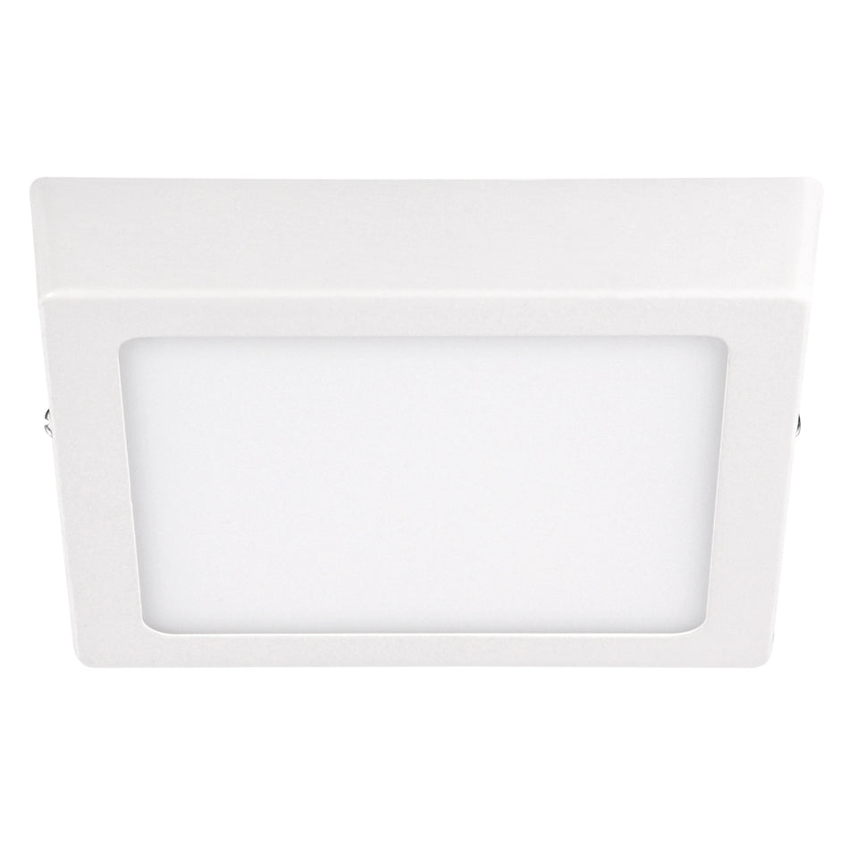 Luminario de LED de sobreponer cuadrado 12 W, luz fría Surtek LLS12C