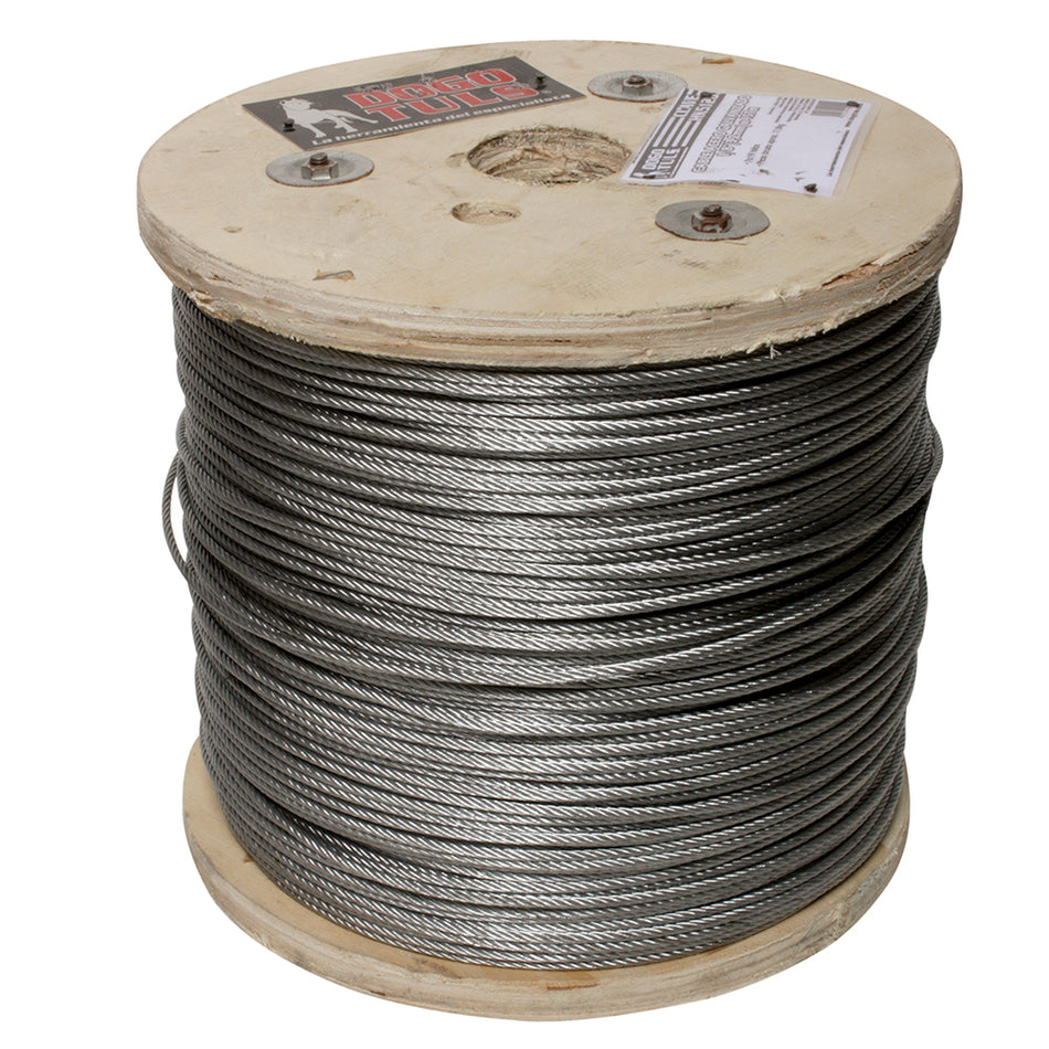 CABLE GALV C/F PVC 1/16-3/32" 7X7 100mt DOGOTULS HK5188