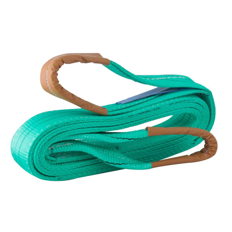 ESLINGA OJO A OJO POLIESTER VERDE 2T 2M