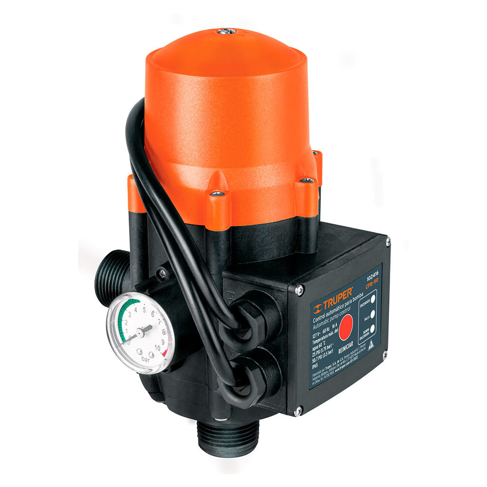 Control automático de presión de bombas