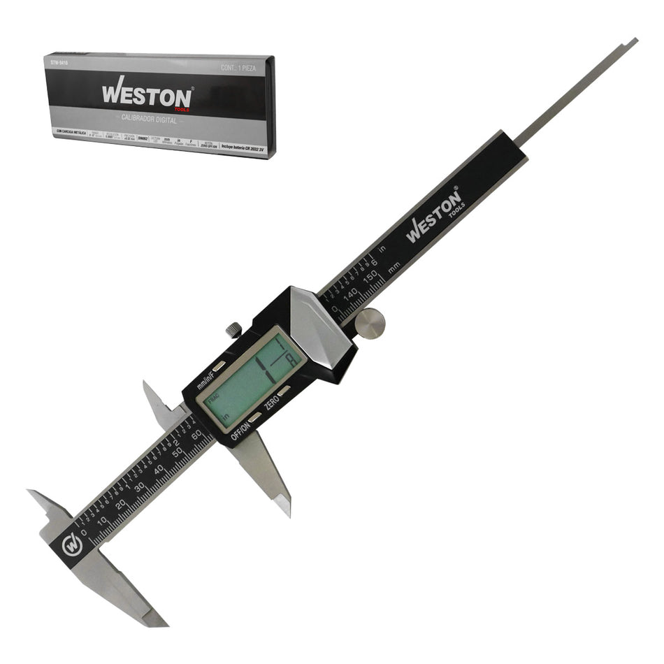 CALIBRADOR DIGITAL ACERO INOX. CARCASA M
