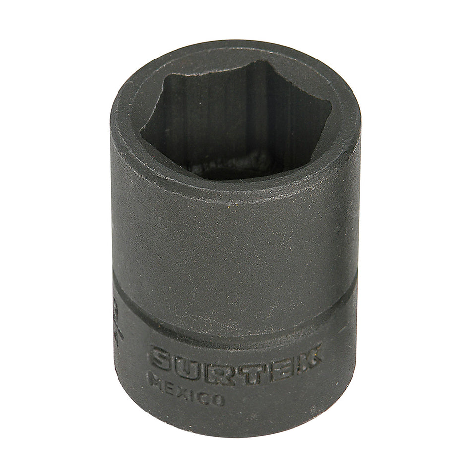 Dado de impacto cuadro de 1/2", 6 puntas, métrico, 19 mm Surtek S7819HM