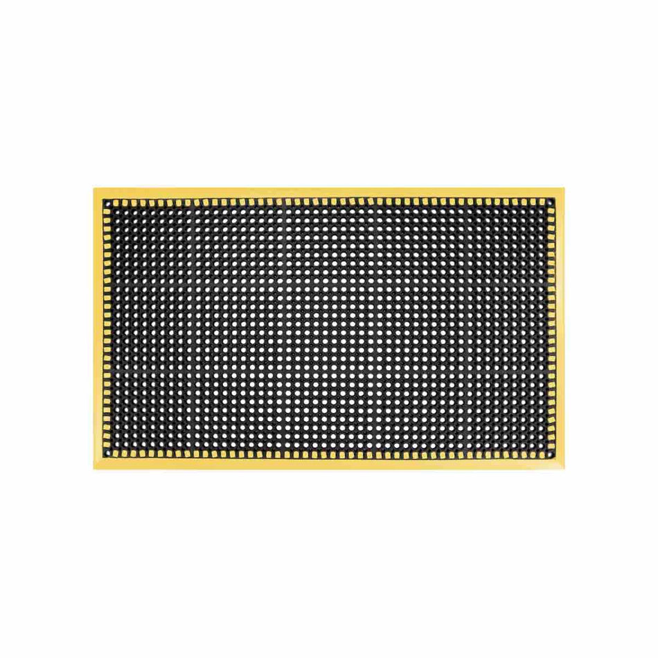 TAPETE ANTIFATIGA (USA) DE DESAGUE NEGRO