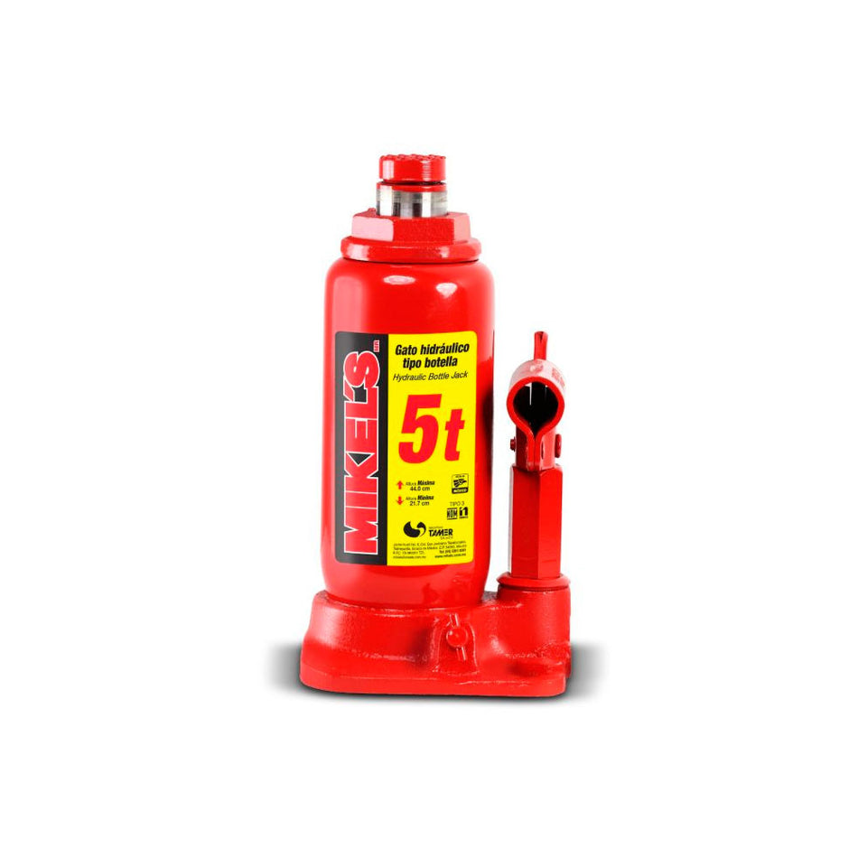 Gato hidráulico de botella con tornillo MIKELS GH-5