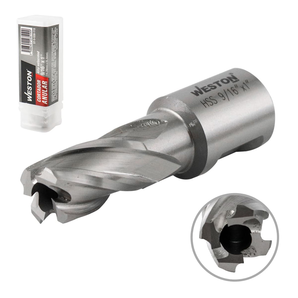 CORTADOR ANULAR AVV 9/16 x 1", WESTON