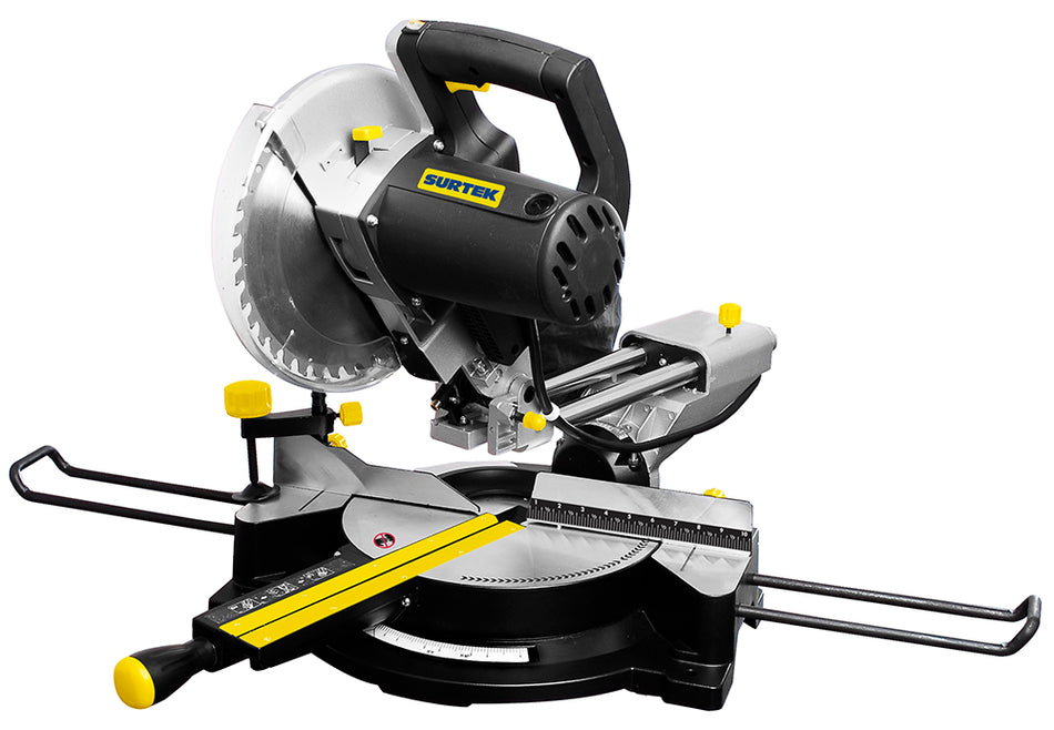 Sierra de inglete telescópica 10" 2000 W Surtek SI710A