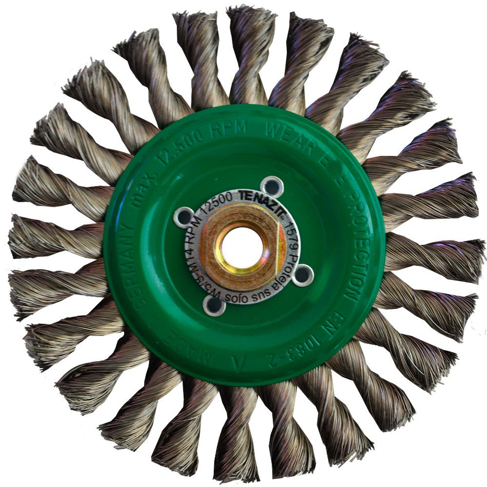 Cepillo circular trenzado de 150 x 0.406