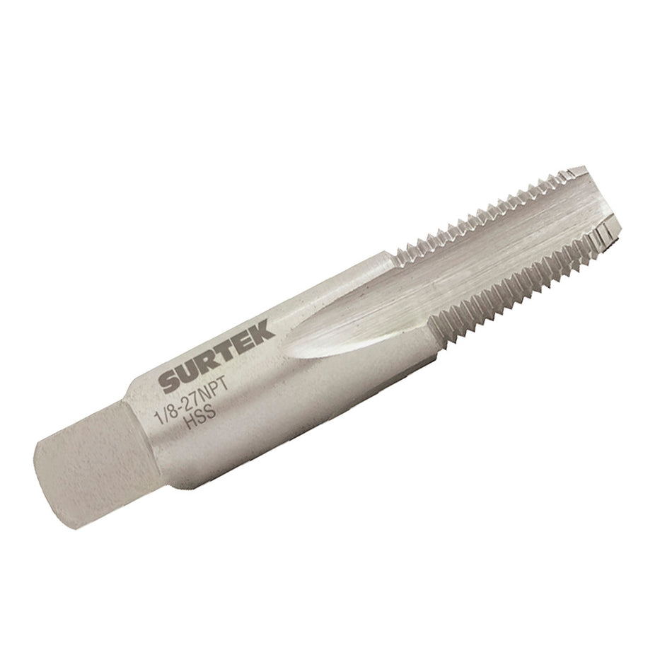 Machuelos de acero de alta velocidad para tubo 1/8-27NPT Surtek 123600