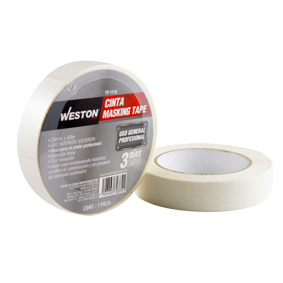 CINTA MASKING TAPE 24MM x 50M (Precio x