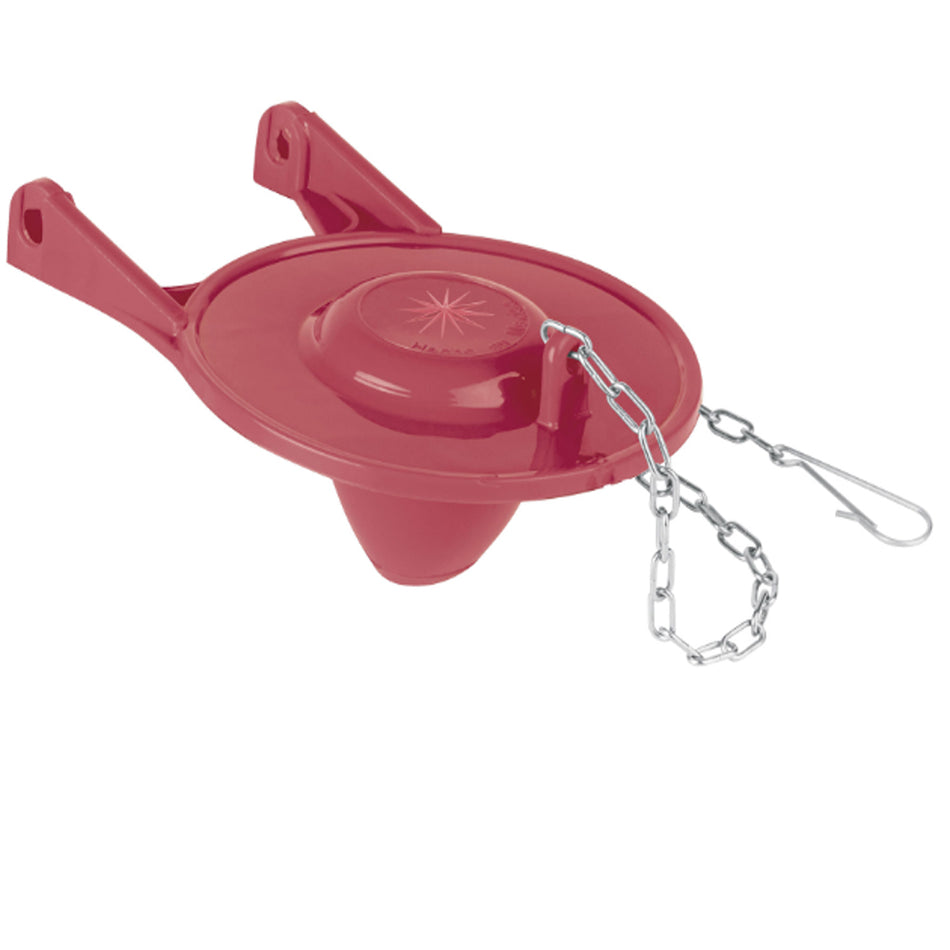 Sapo de 3' de silicona para WC,rojo,c/ca