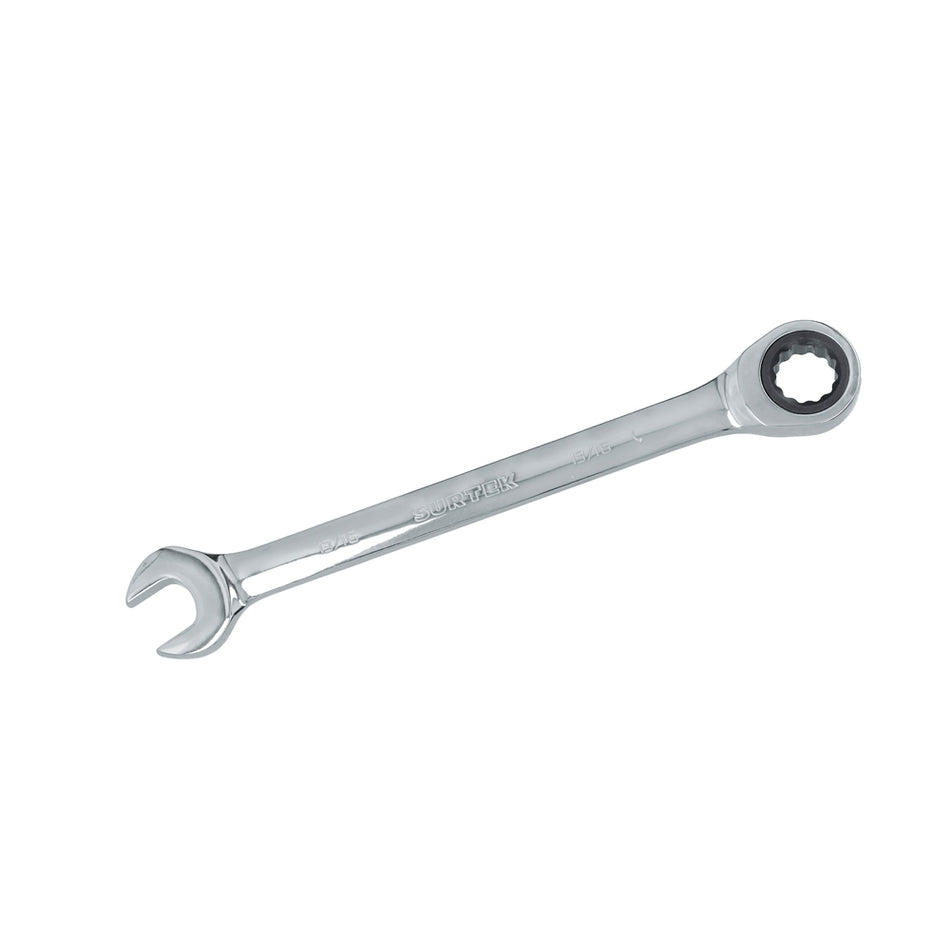 Llave combinada pulido espejo de matraca en pulgadas, 12 puntas, 13/16" Surtek 100545
