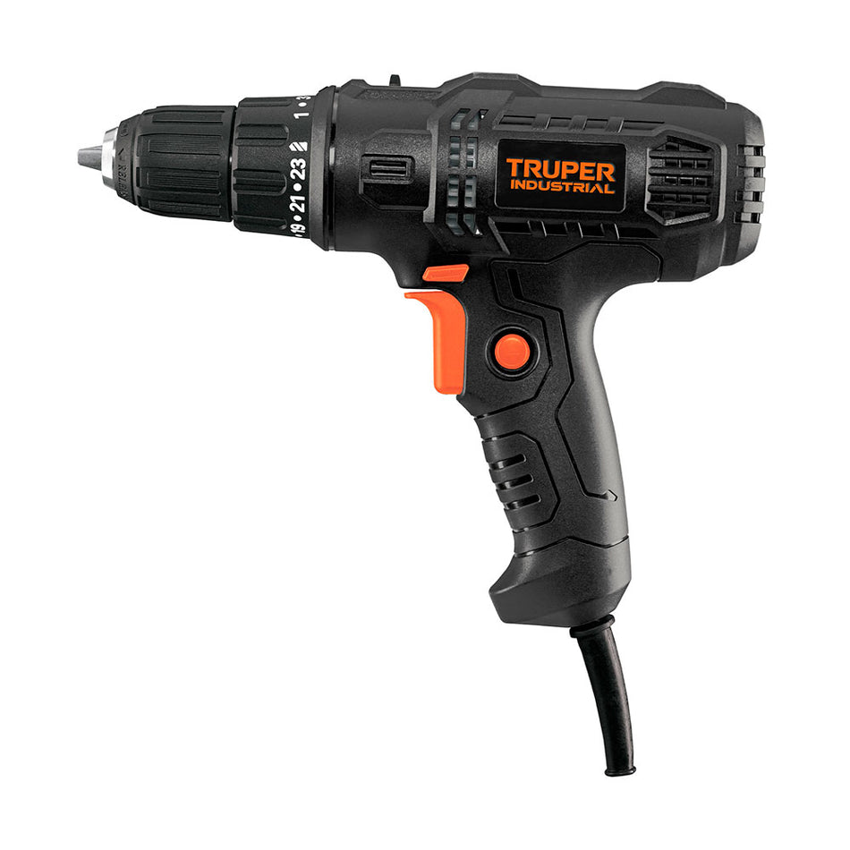 Taladro atornillador 3/8' 400 W, Industr