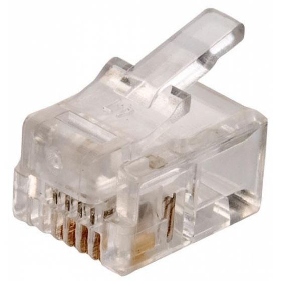 PULG TELEFONICO MODULAR RJ11