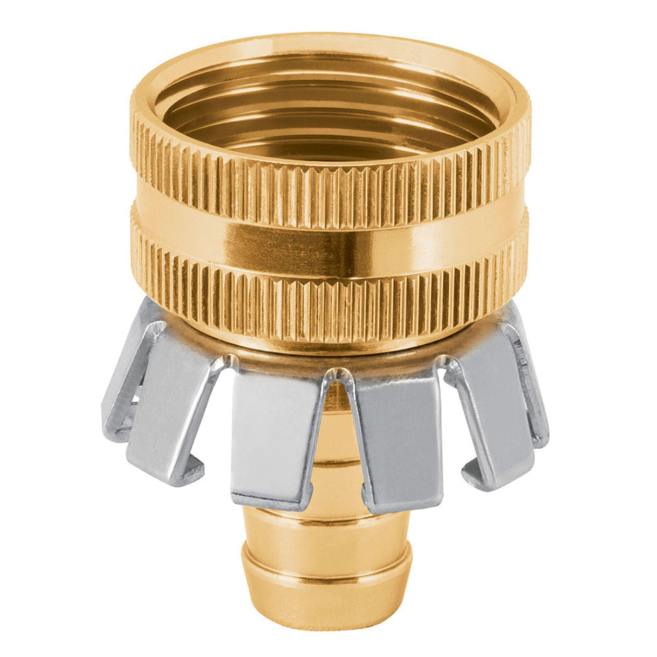 Conector 1/2' hembra tipo garra de alumi