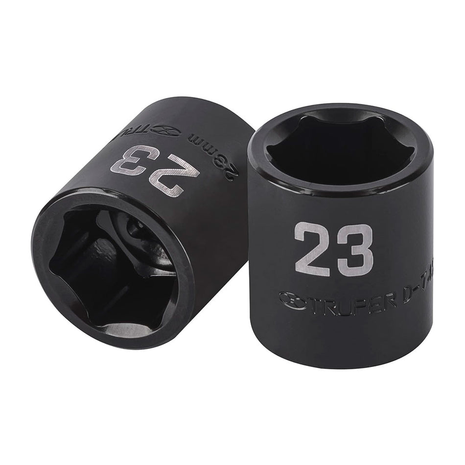 Dado de impacto de 23 mm, 6 puntas, cuad