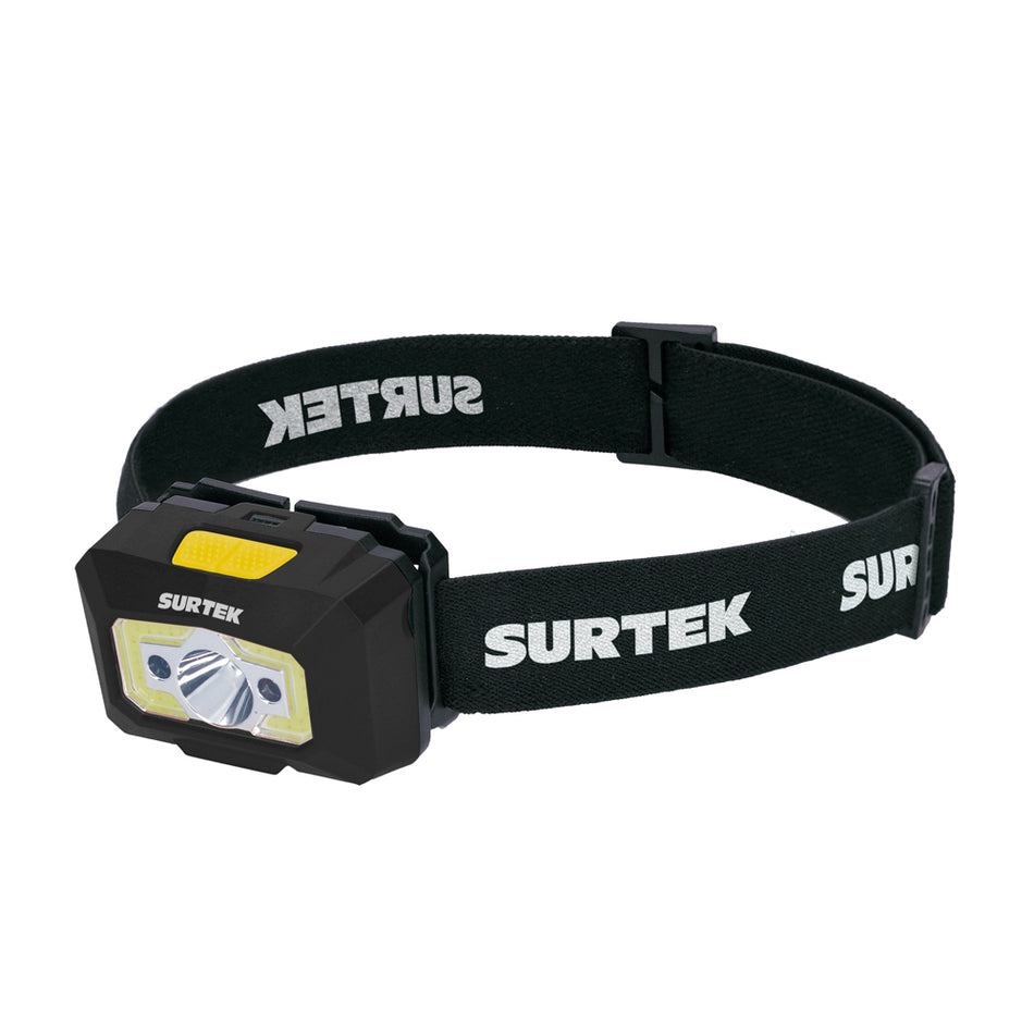 Linterna de LED para cabeza recargable de 250 lm Surtek 135911