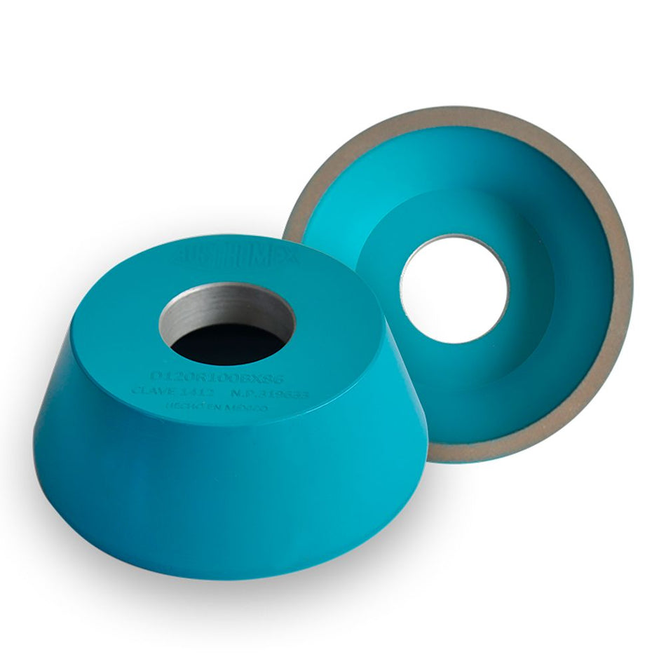 Rueda de diamante de 100 x 38 x 31.75 mm