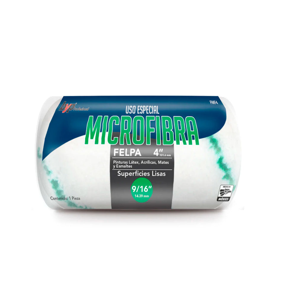 FELPA 4" MICRO FIBRA 4" X 3/4", BYP