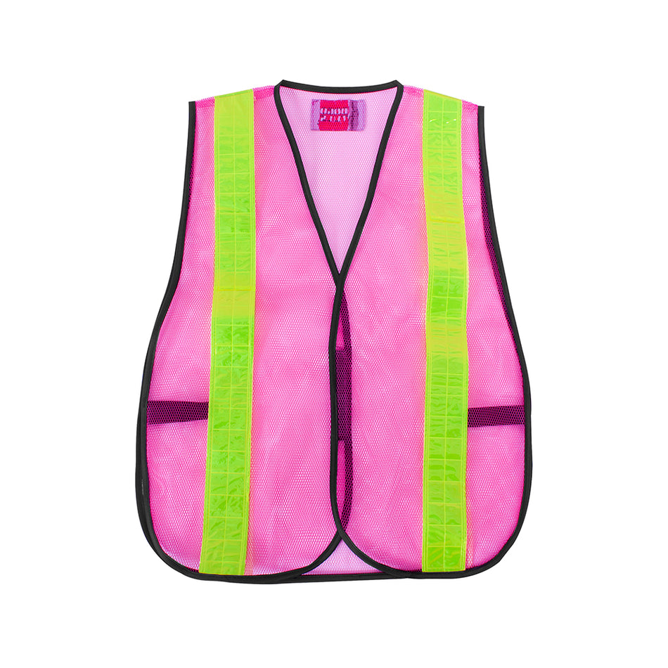 CHALECO MALLA ROSA DE SEGURIDAD D1 DOGOTULS JY3003