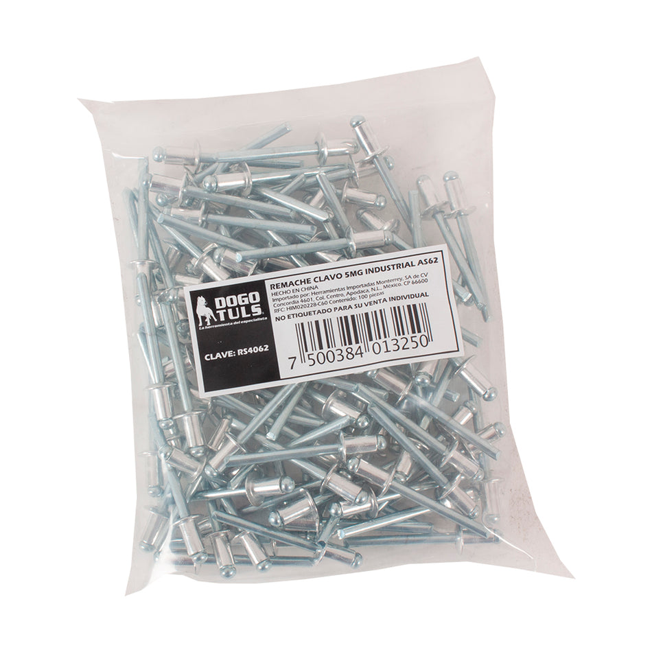 REMACHE CLAVO 5MG AS62 3/16" X 1/8" DOGOTULS RS4062