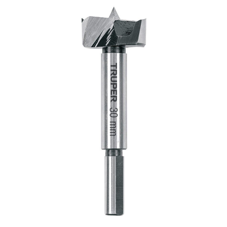 Broca forstner 30 mm para madera, Truper