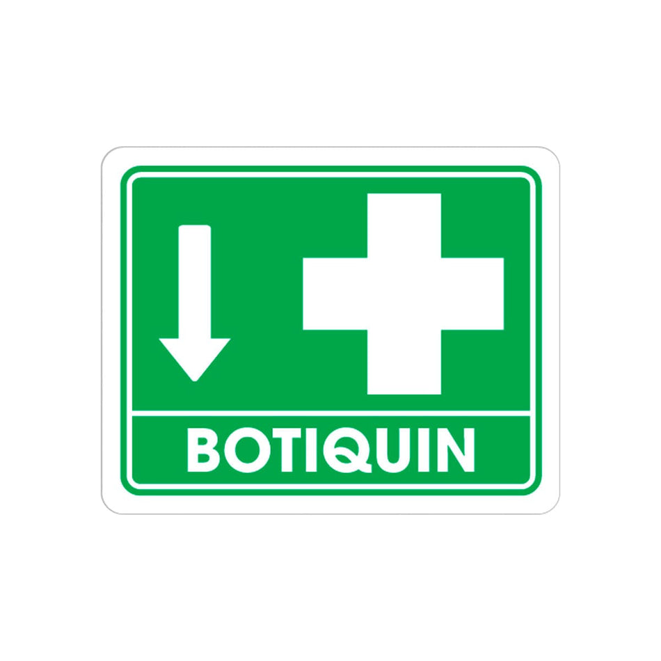 SEÑALAMIENTO BOTIQUIN 25 X 35CM, WESTON