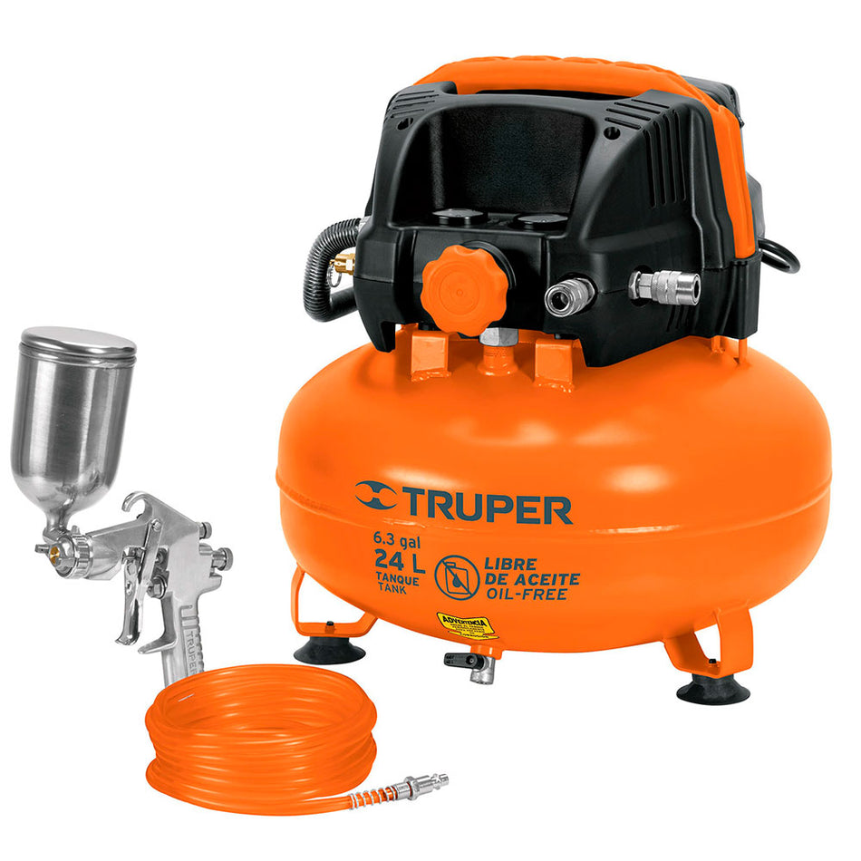 Kit comp libre de aceite 24 L, 2-2/3 HP,