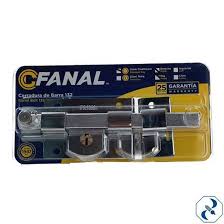 PASADOR C/LLAVE FIJO DERECHO CROMADO