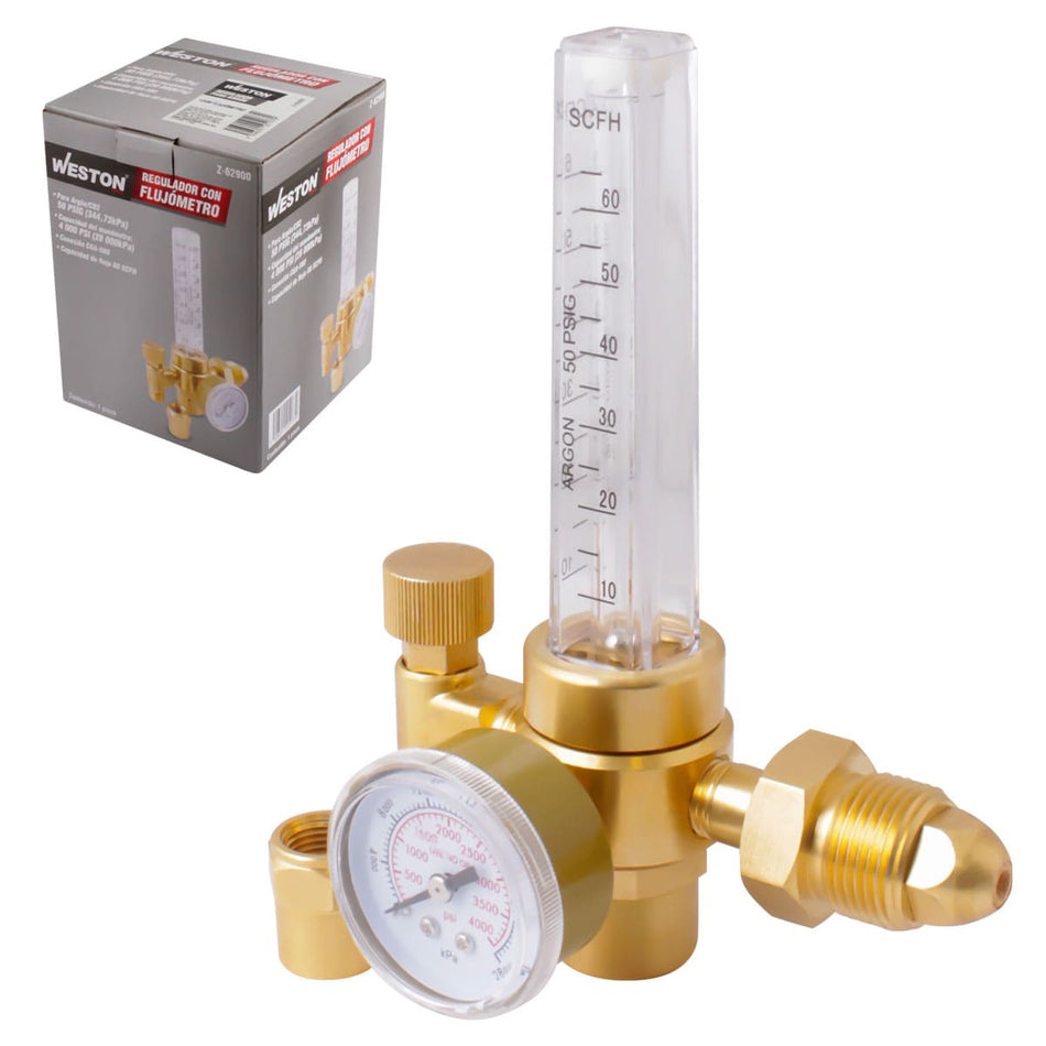 REGULADOR C/FLUJOMETRO P/ARGON(WK10300),