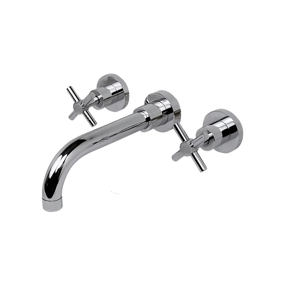 MEZCLADORA CROMADA A LA PARED MANERAL CR