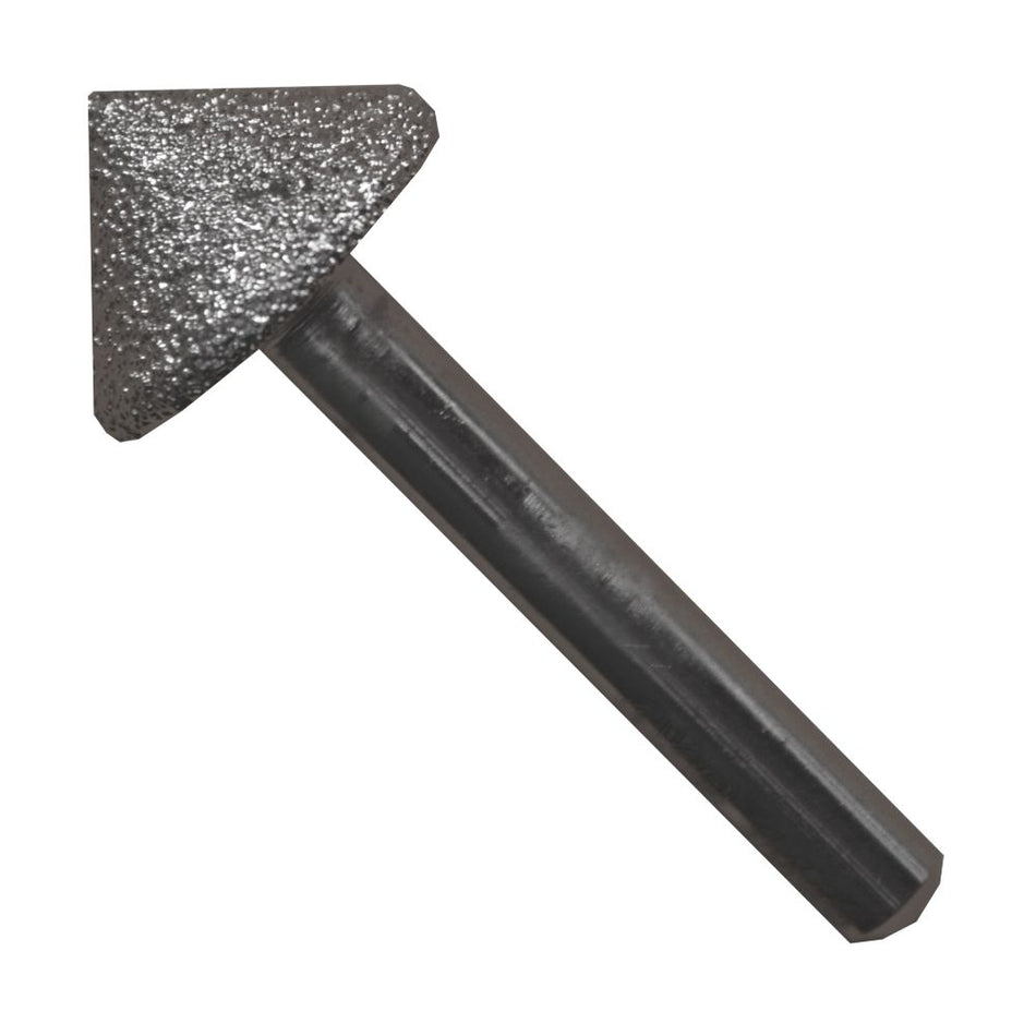 Punta montada de diamante de 22 x 13 x 6