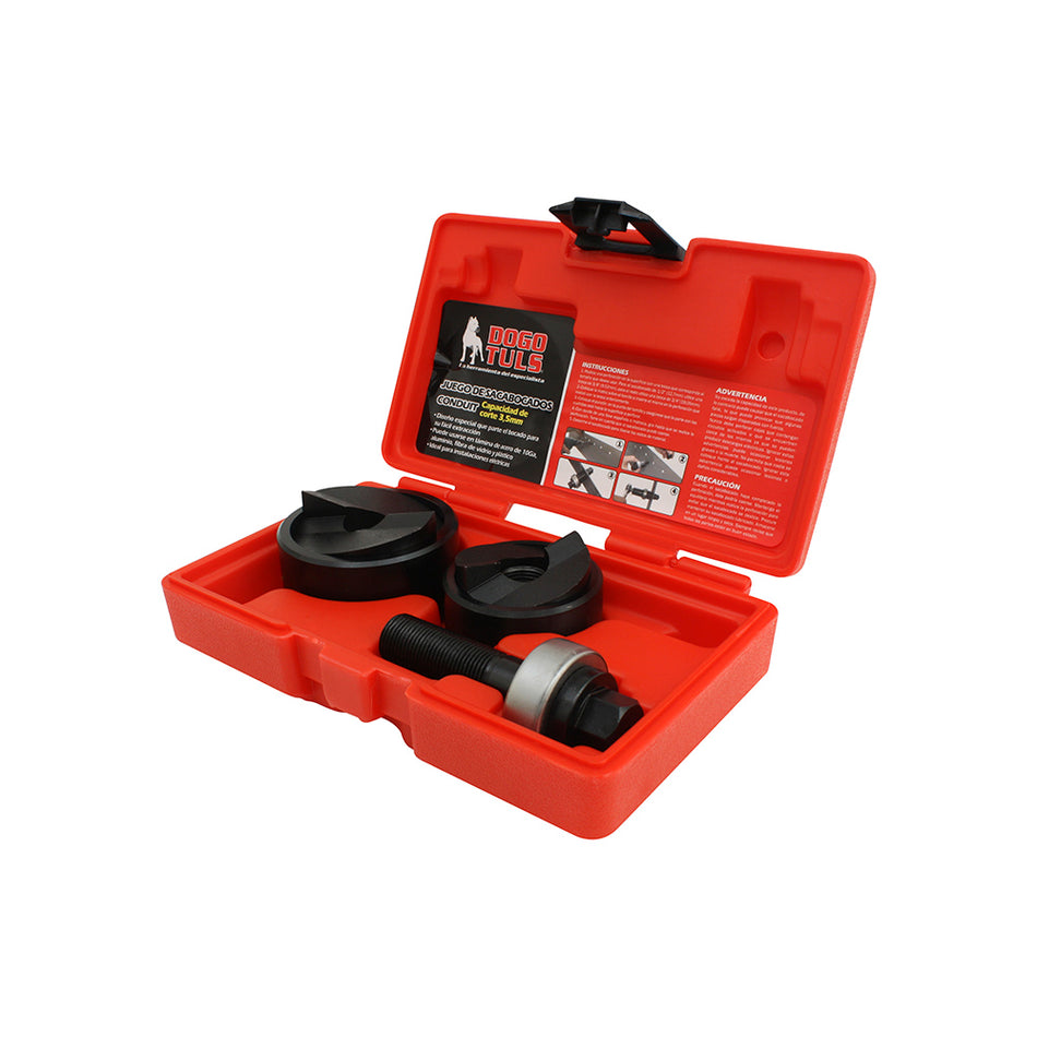 JGO SACABOCADOS CONDUIT  1-1/2" A 2" DOGOTULS TJ1040