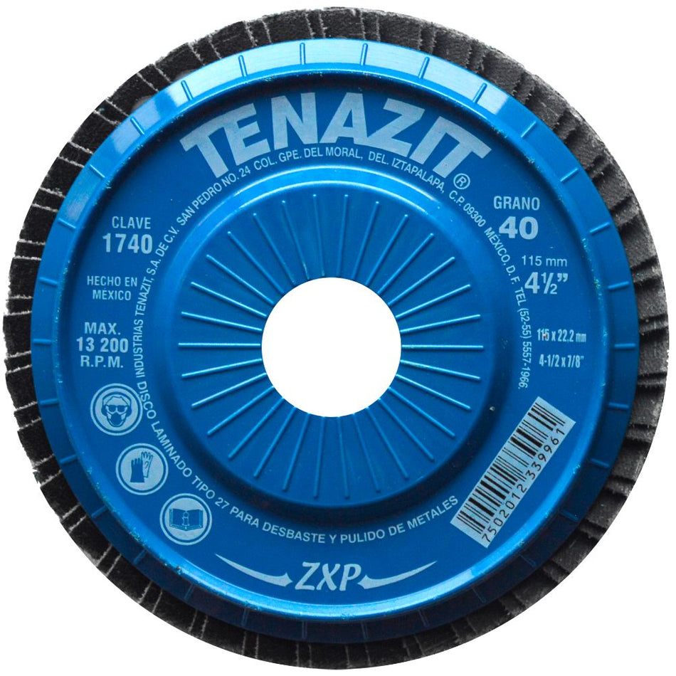 Disco laminado, especificación TENAZIT Z