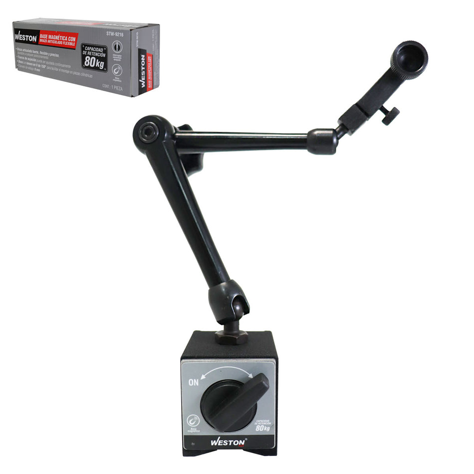 BASE MAGNETICA BRAZO ARTICULADO FLEXIBLE