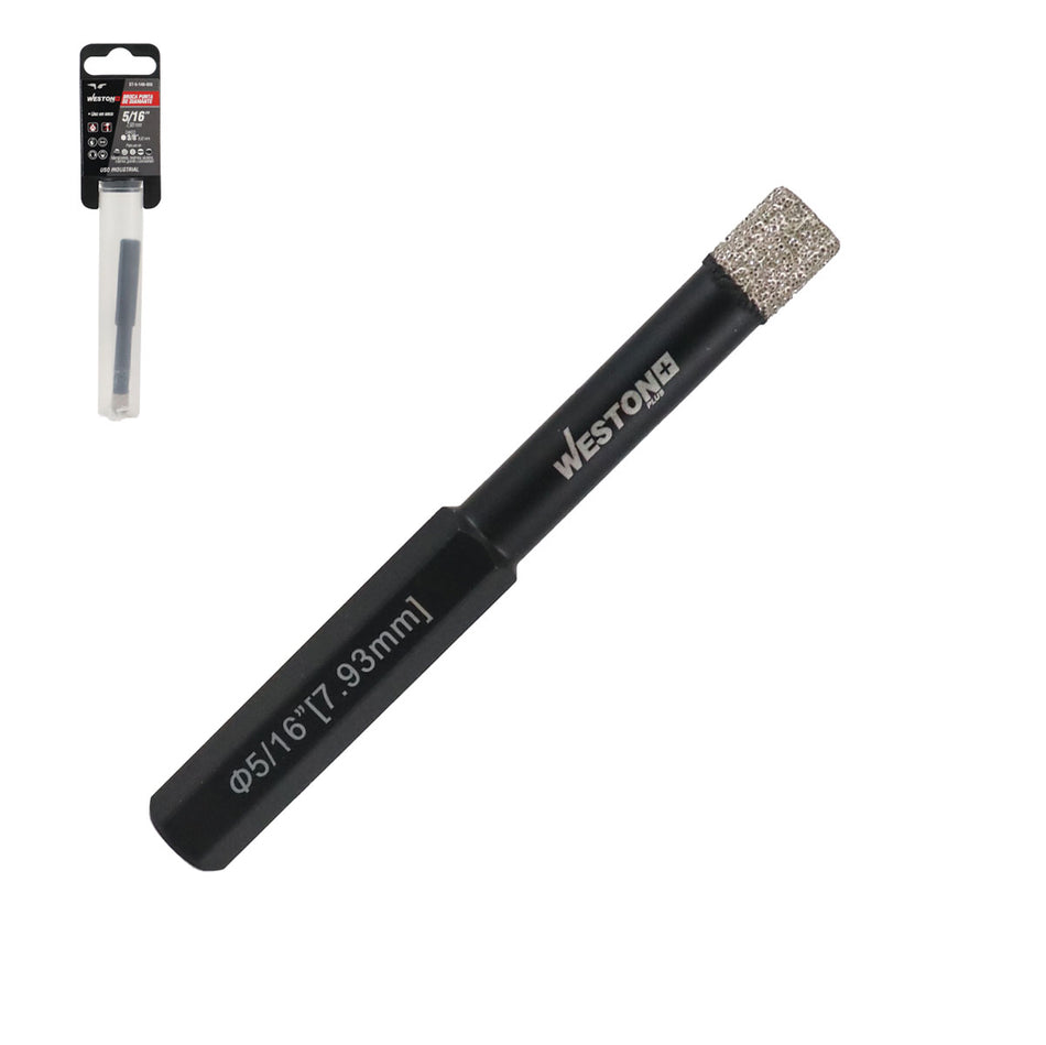 BROCA WP DIAMANTE 5/16", WESTON