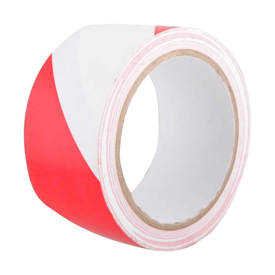 CINTA DE SEÑALIZACIÓN BLANCO/ROJO 50mm X