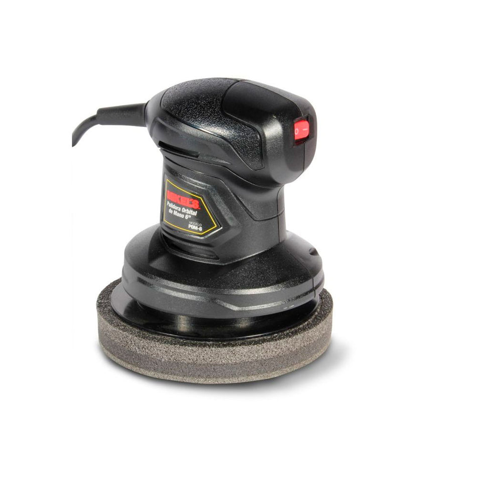 Pulidora orbital a una mano (6”, 3800 RP MIKELS POM-6