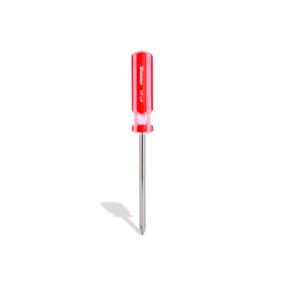 Desarmador cruz 1/4"x 4", barra acero cr MIKELS DC-144