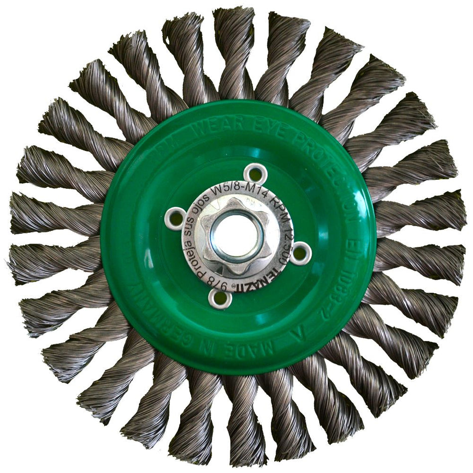 Cepillo circular trenzado de 150 x 0.356