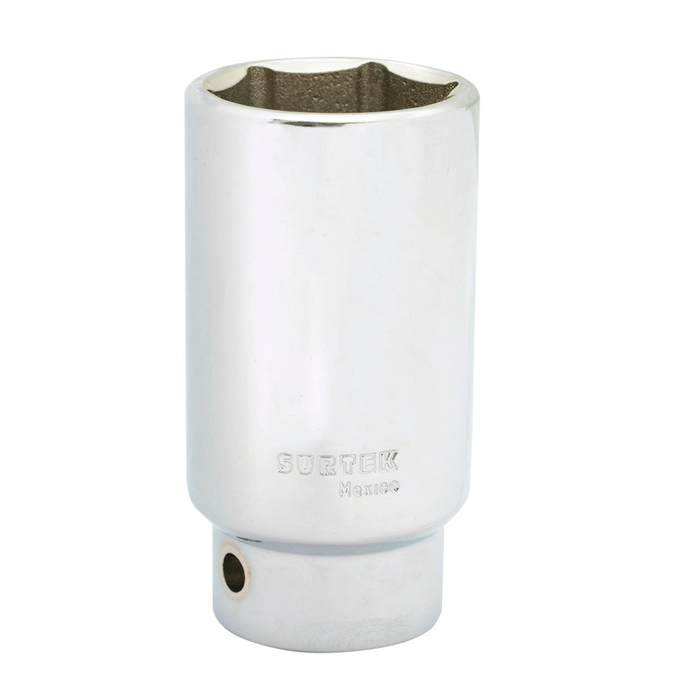 Dado largo cuadro de 3/4", 6 puntas, en pulgadas, 1-5/16" Surtek F5942HL