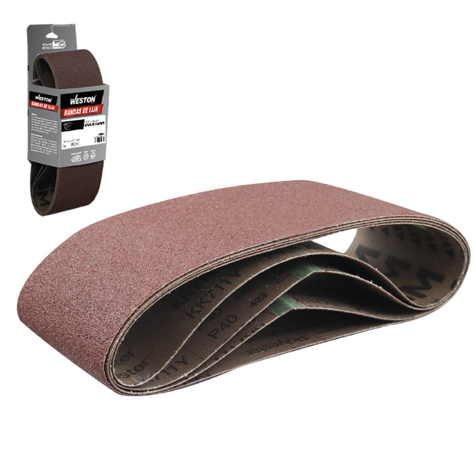 BANDA WESTON ÓXIDO DE ALUMINIO KK711Y 6"