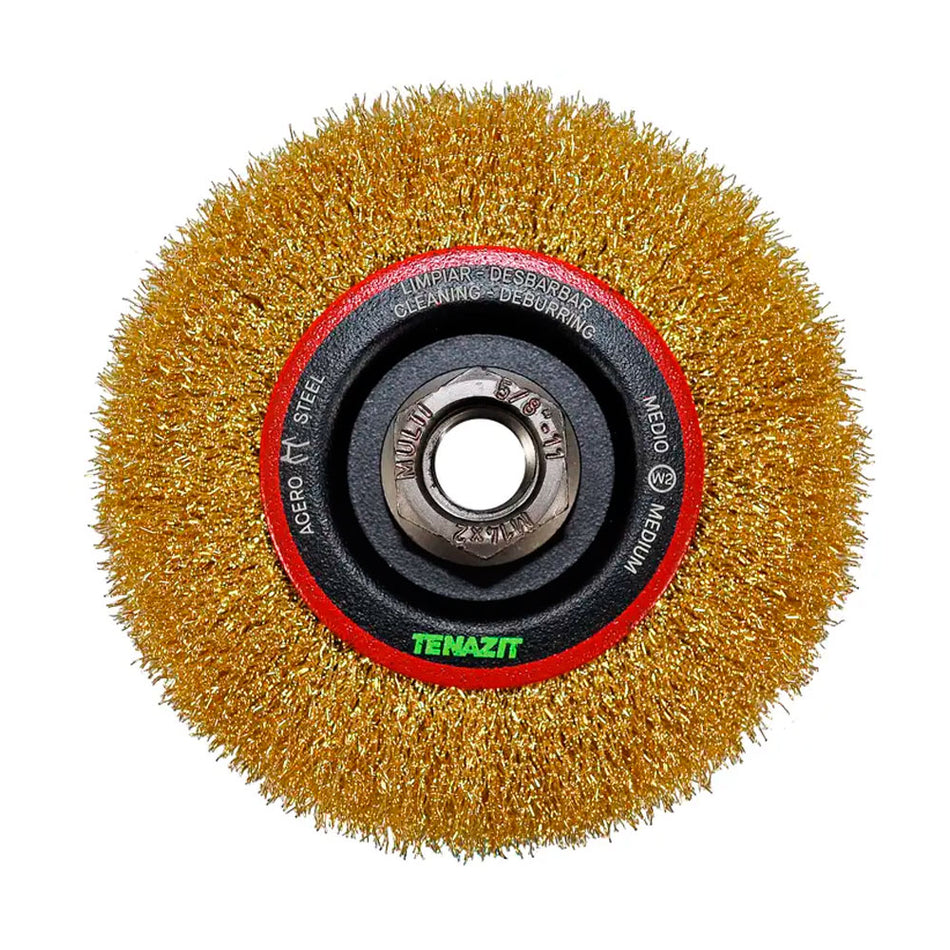 Cepillo circular ondulado de 115 x 0.30