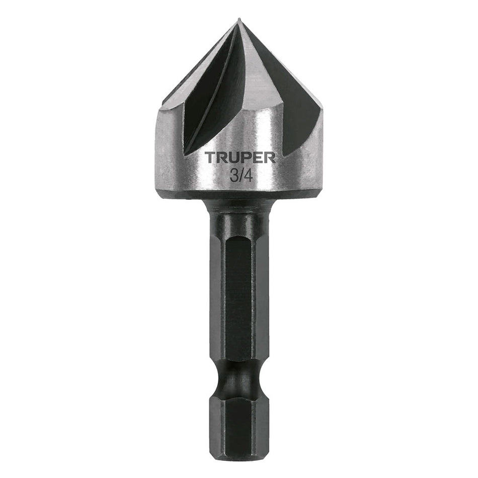 Avellanador HSS cambio rápido 3/4', Trup