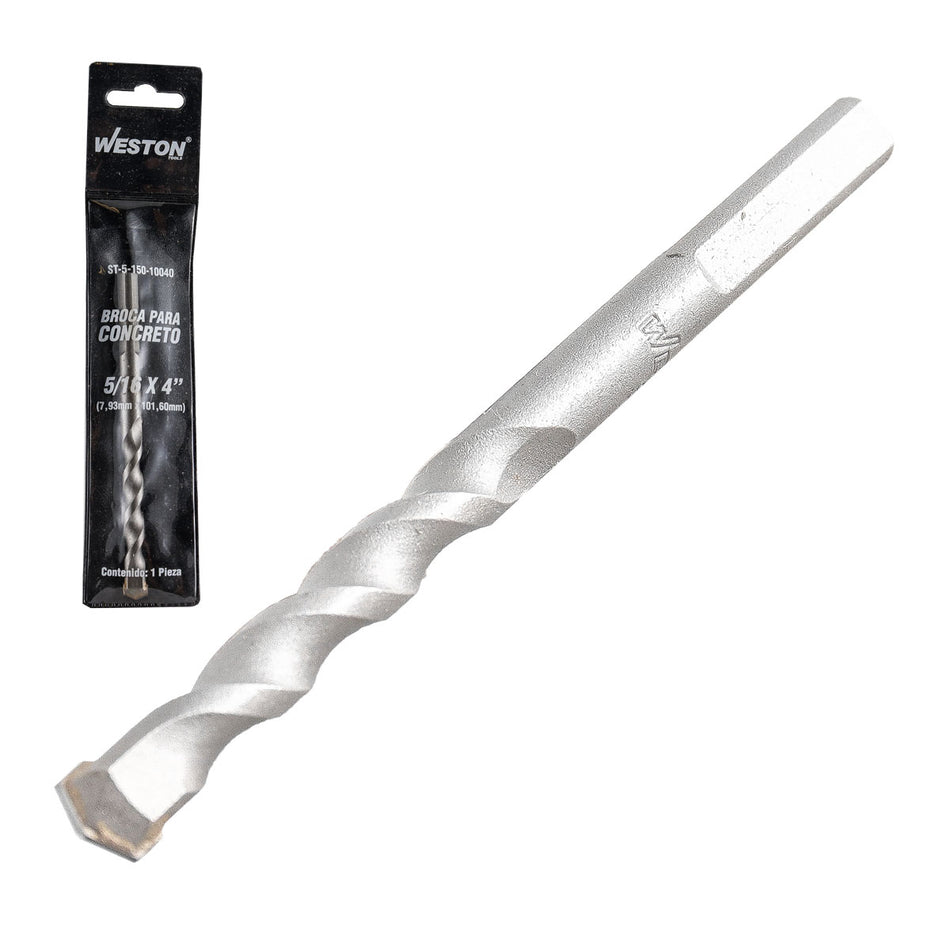 BROCA CONCRETO 5/16 X 4", WESTON