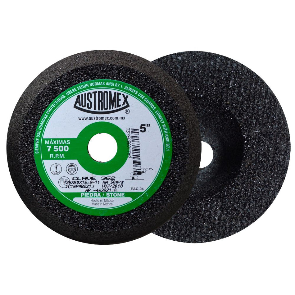 Copa abrasiva de 125 x 50 x 15.9-11H mm